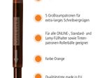 ONLINE® Tintenpatronen für Füller orange