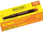 ONLINE® Tintenpatronen für Füller orange