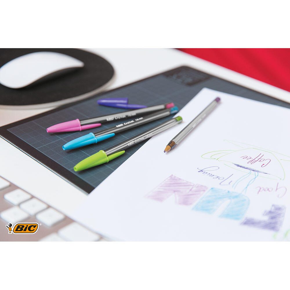 BIC® Kugelschreiber 0.6 mm Mehrfarbig