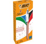 BIC® 4-Farben-Kugelschreiber 0.4 mm Mehrfarbig