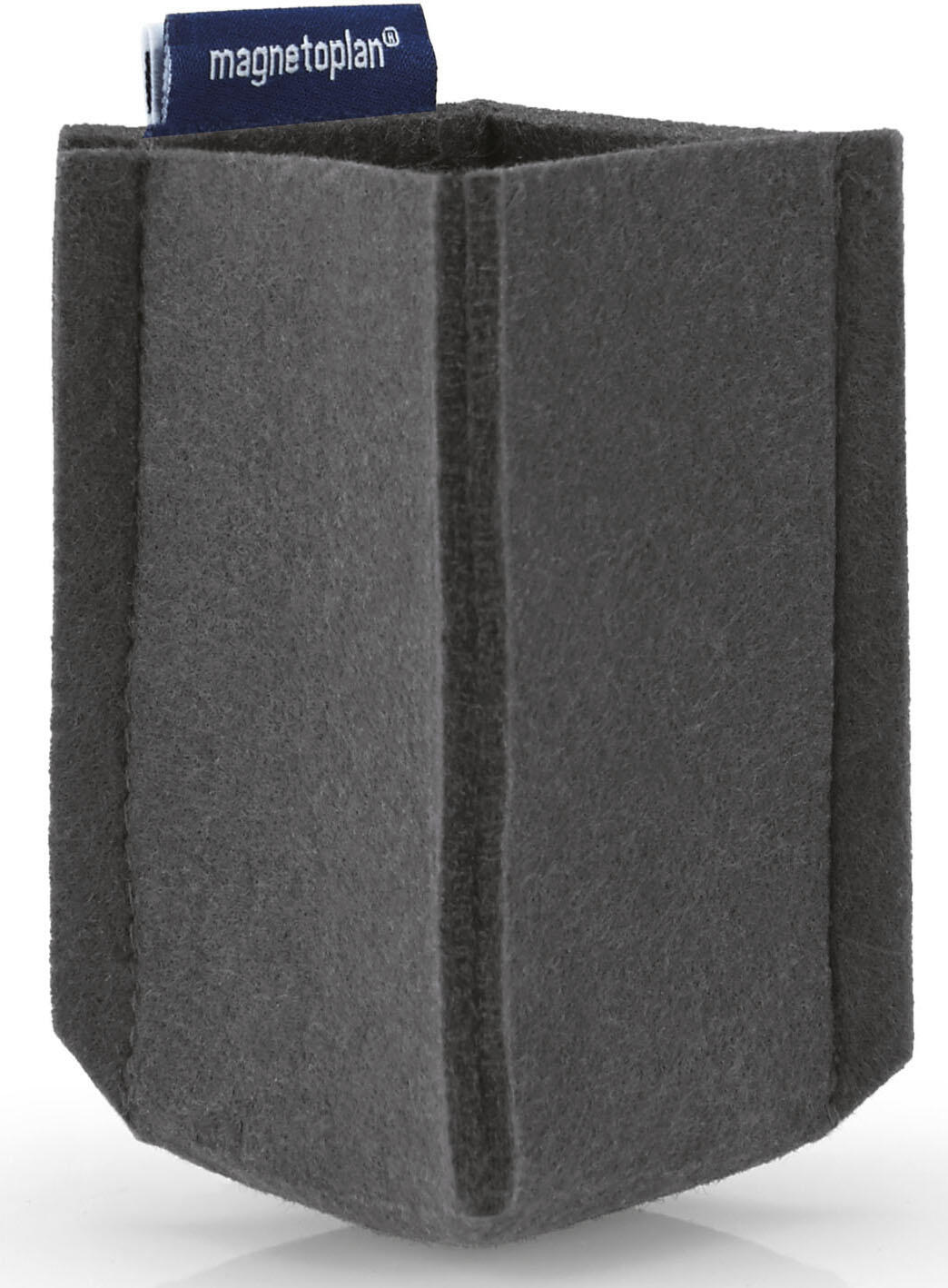 magnetoplan Stiftehalter 6,0 x 6,0 x 10,0 cm grau
