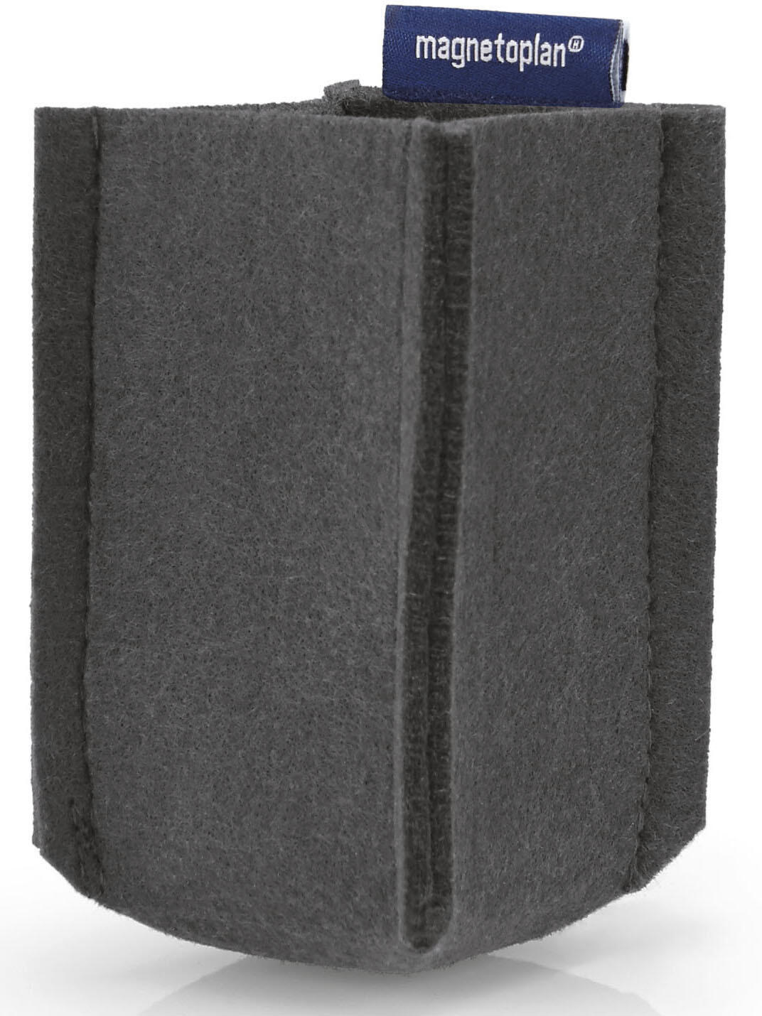 magnetoplan Stiftehalter 6,0 x 6,0 x 10,0 cm grau