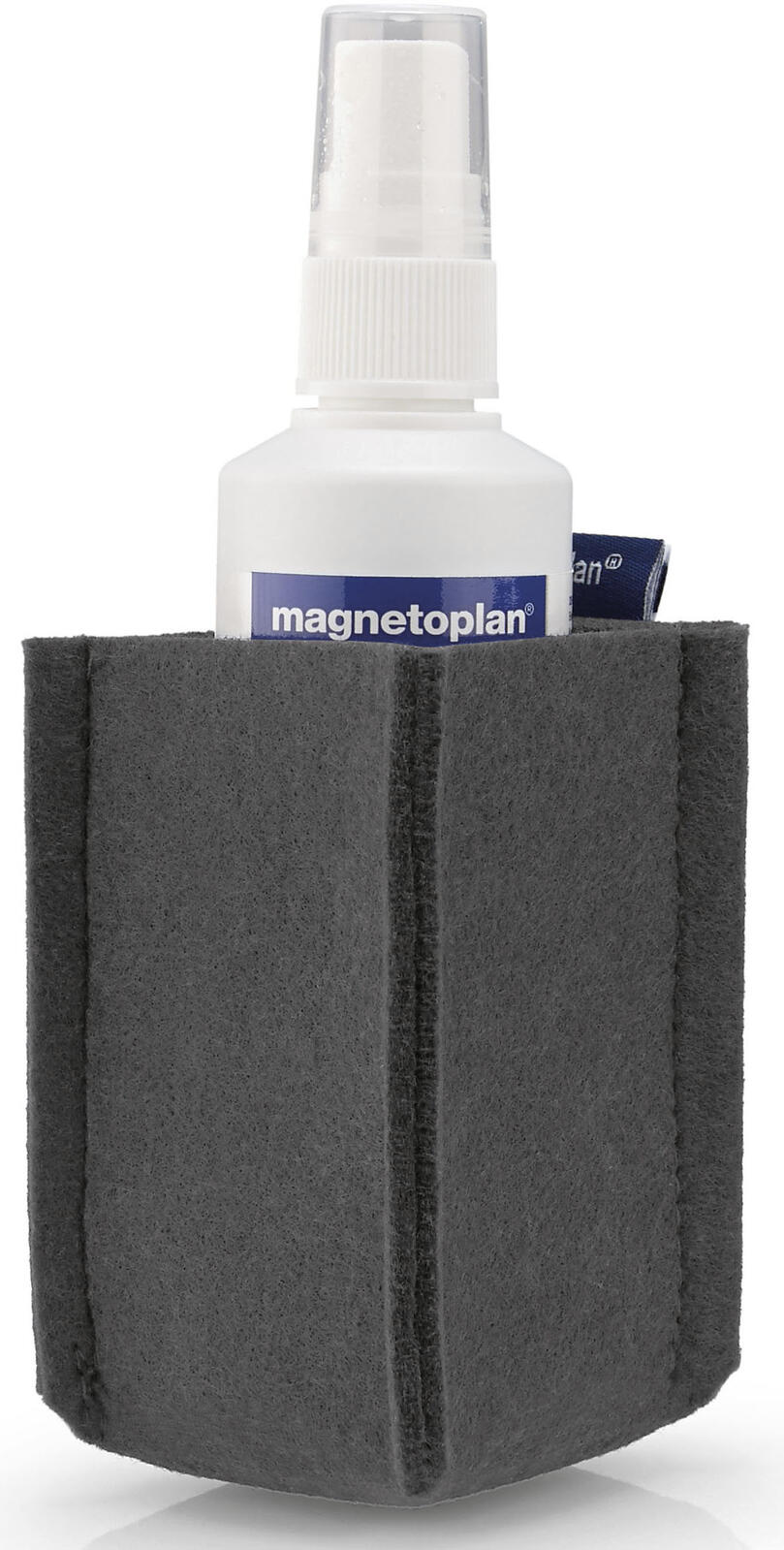 magnetoplan Stiftehalter 6,0 x 6,0 x 10,0 cm grau