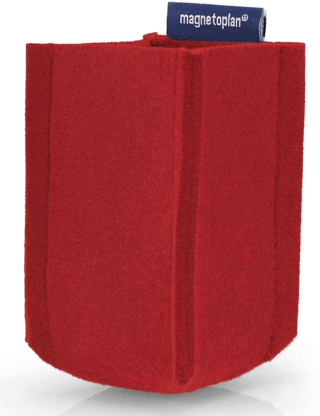 magnetoplan Stiftehalter 6,0 x 6,0 x 10,0 cm rot