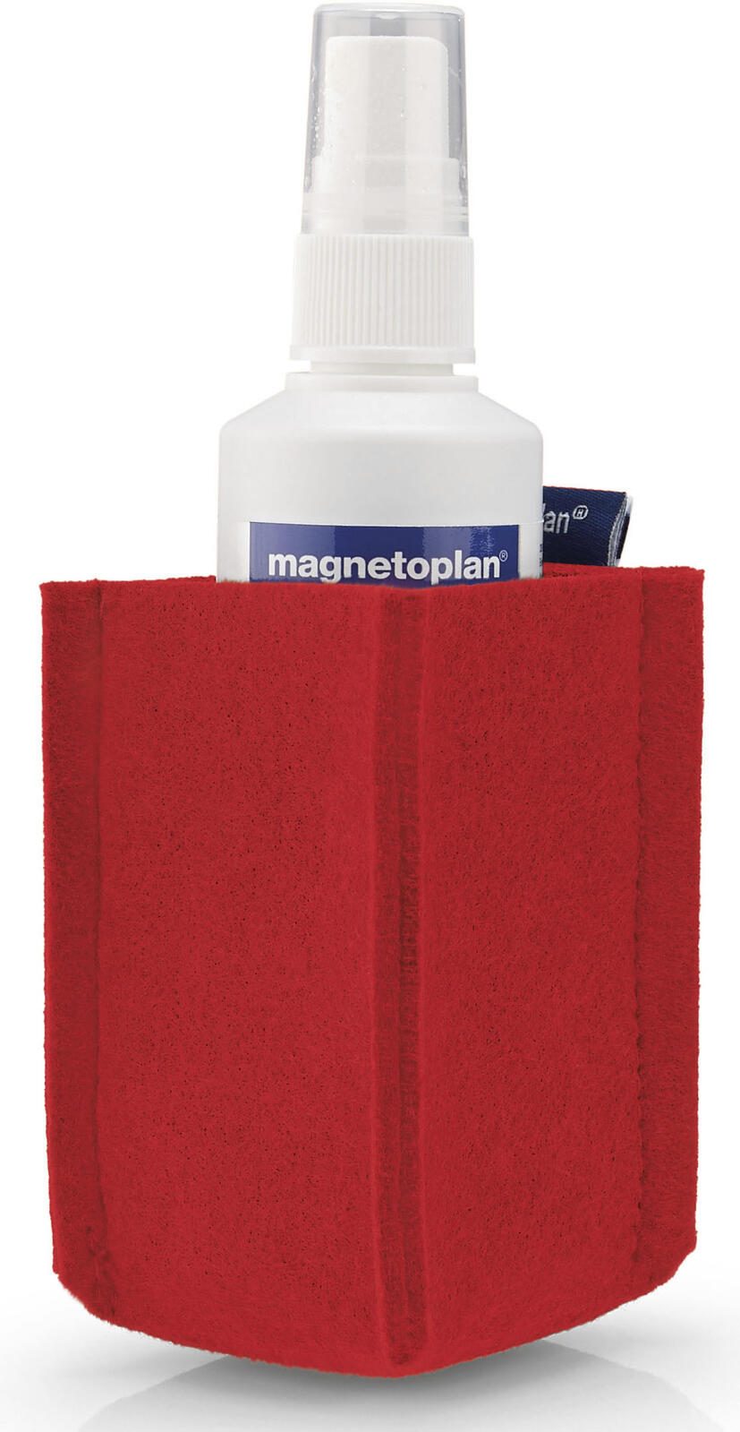 magnetoplan Stiftehalter 6,0 x 6,0 x 10,0 cm rot