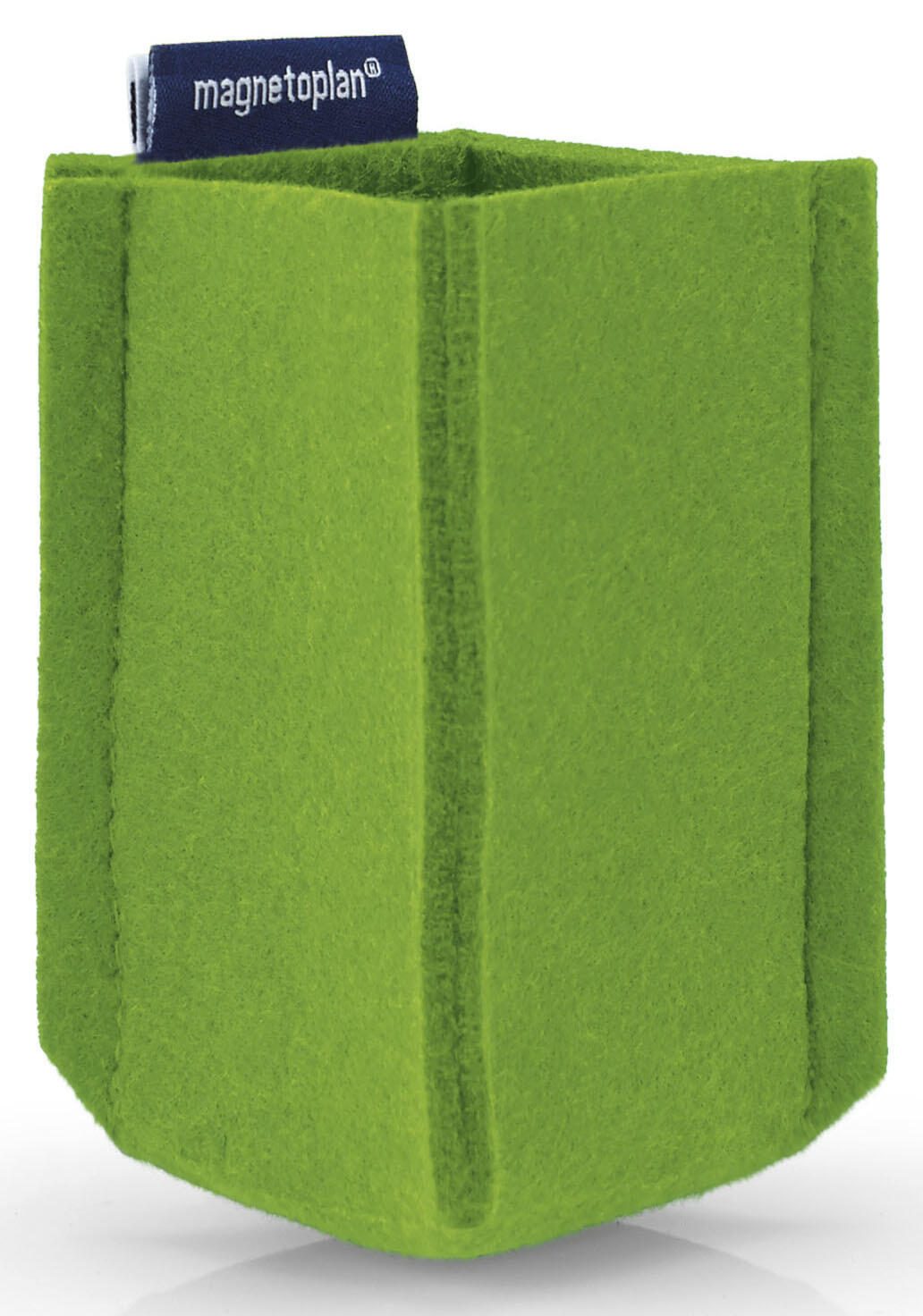 magnetoplan Stiftehalter 6,0 x 6,0 x 10,0 cm grün