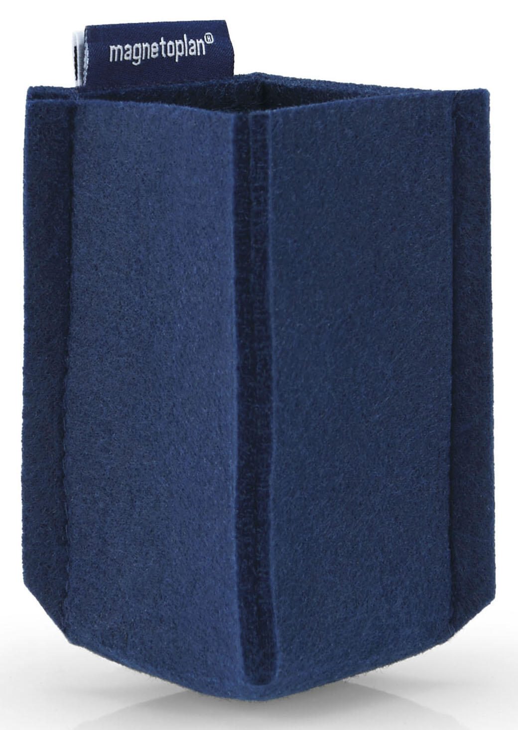 magnetoplan Stiftehalter 6,0 x 6,0 x 10,0 cm blau