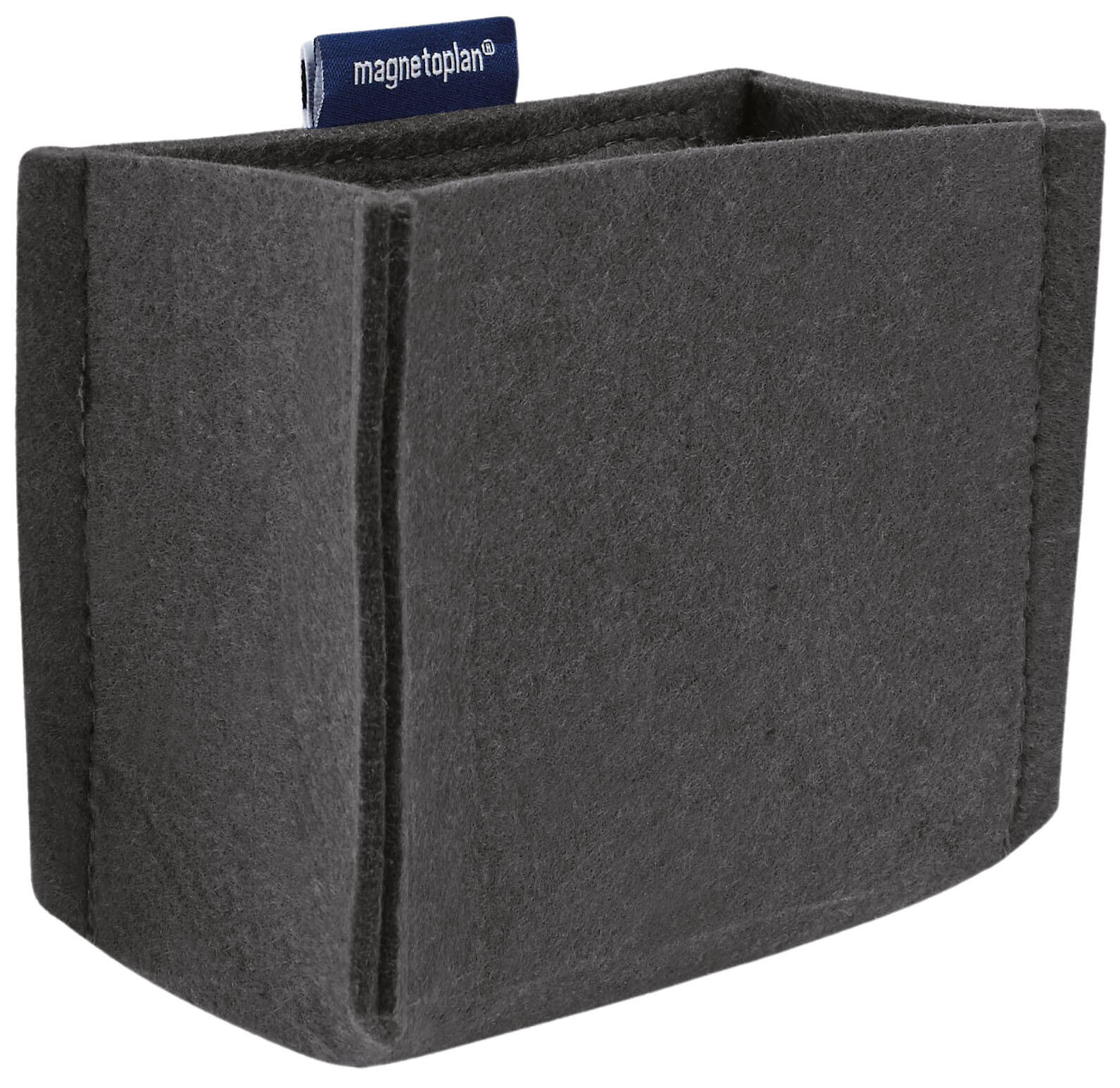 magnetoplan Stiftehalter 13,0 x 6,0 x 10,0 cm grau