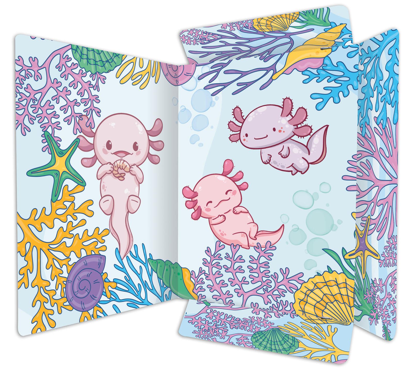 RNK-Verlag Sammelmappe DIN A4 Axolotl