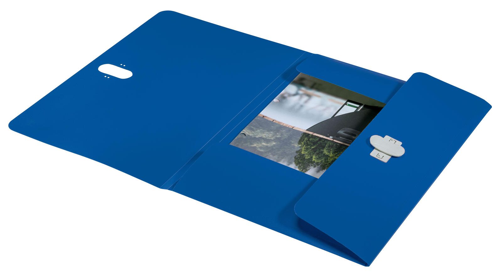 LEITZ Sammelmappe Recycle DIN A4 blau