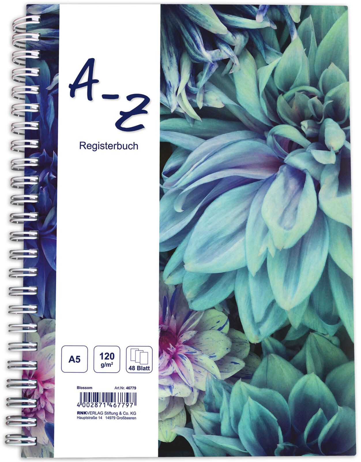 RNK-Verlag Notizbuch DIN A5 liniert, 96 Seiten
