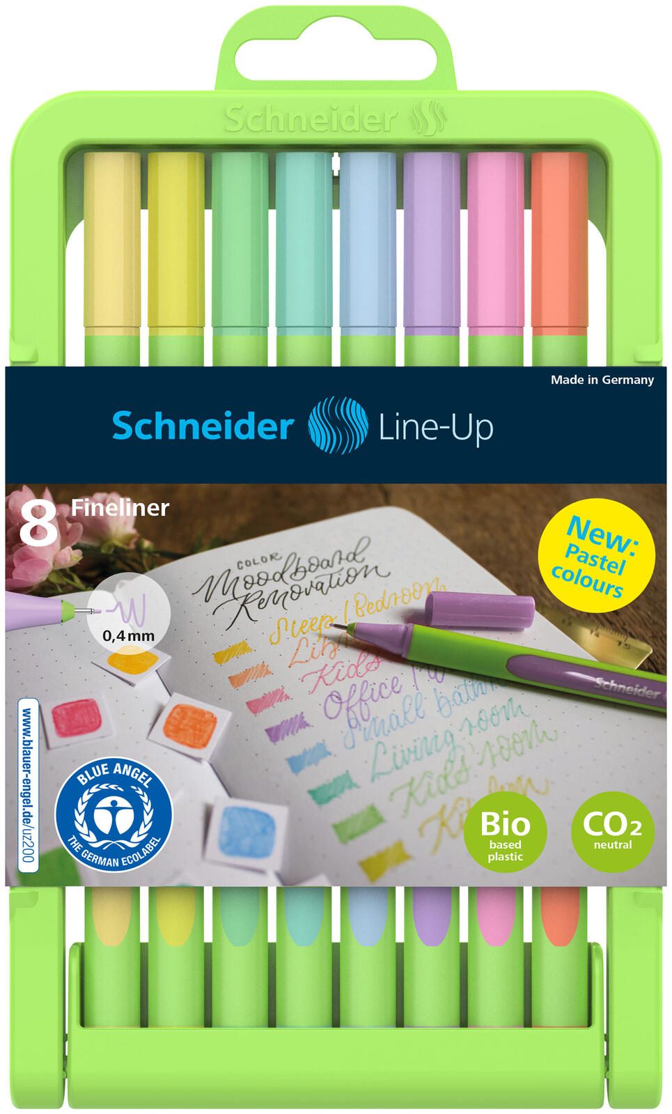 Schneider Line-UP Fineliner 0.4 mm Mehrfarbig