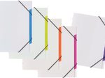 PAGNA Ordnungsmappen DIN A4 5-Fach  1x weiß-hellblau, hellgrün, orange, pink, lila