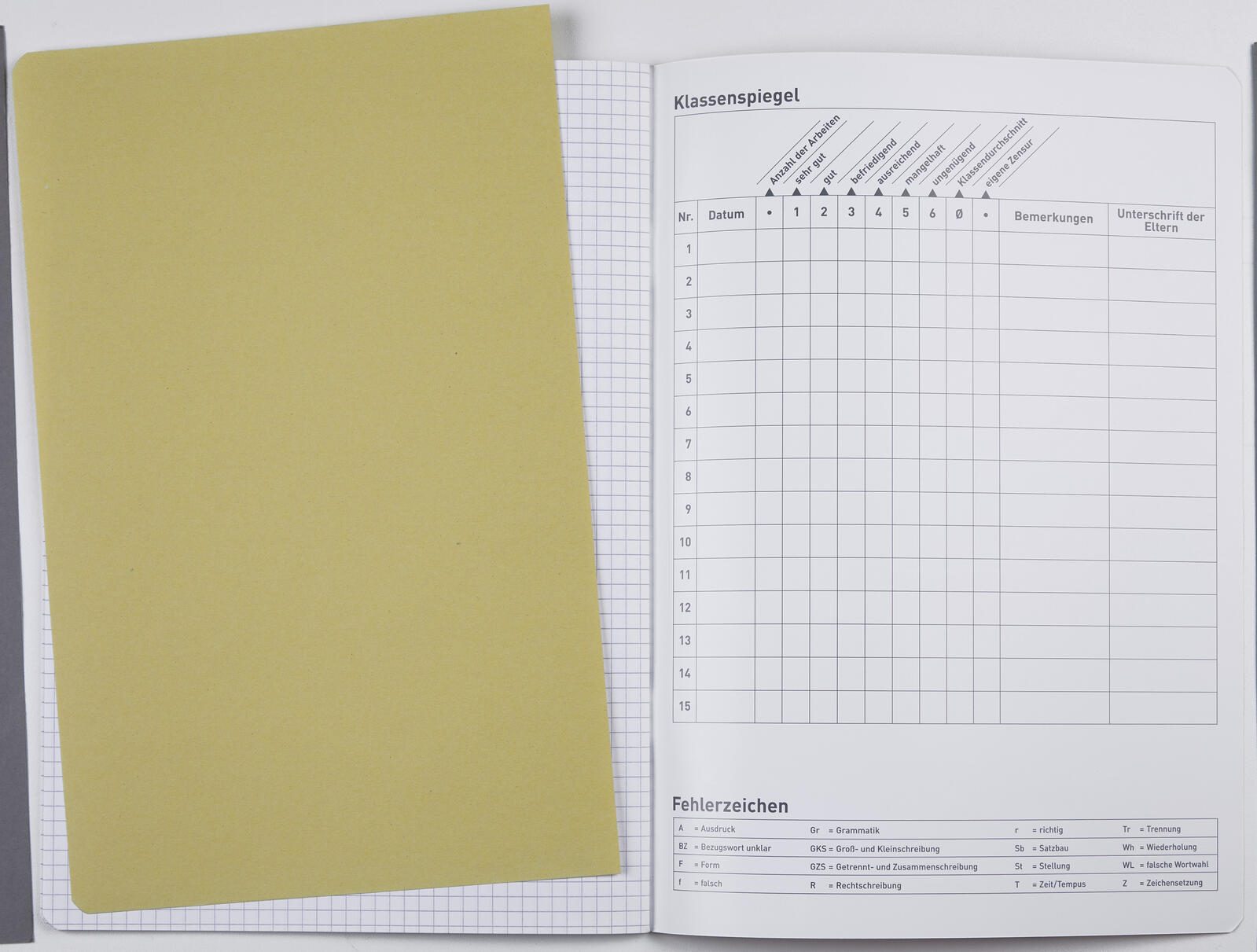 herlitz Schulheft kariert DIN A4 32 Blätter