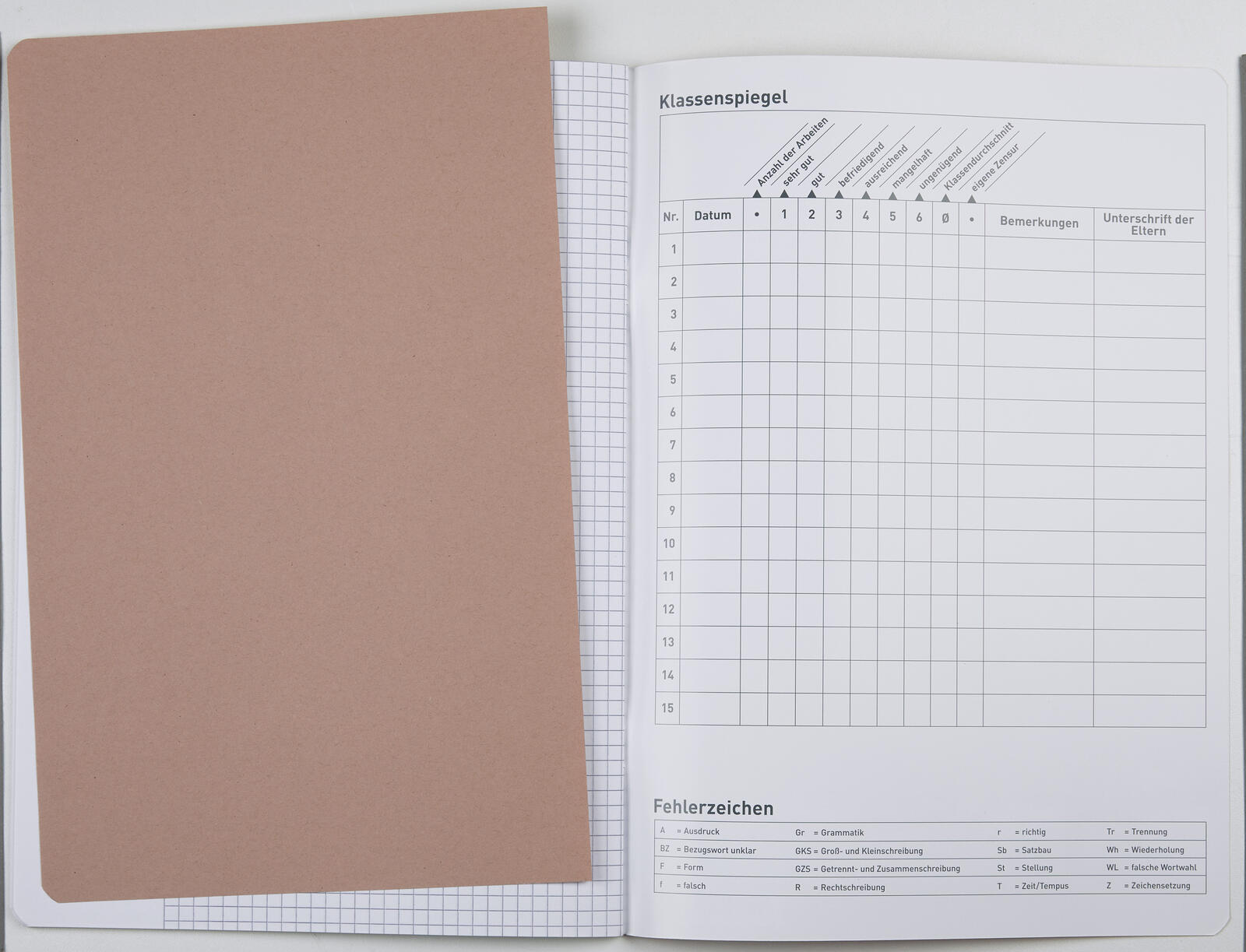 herlitz Schulheft kariert DIN A4 32 Blätter