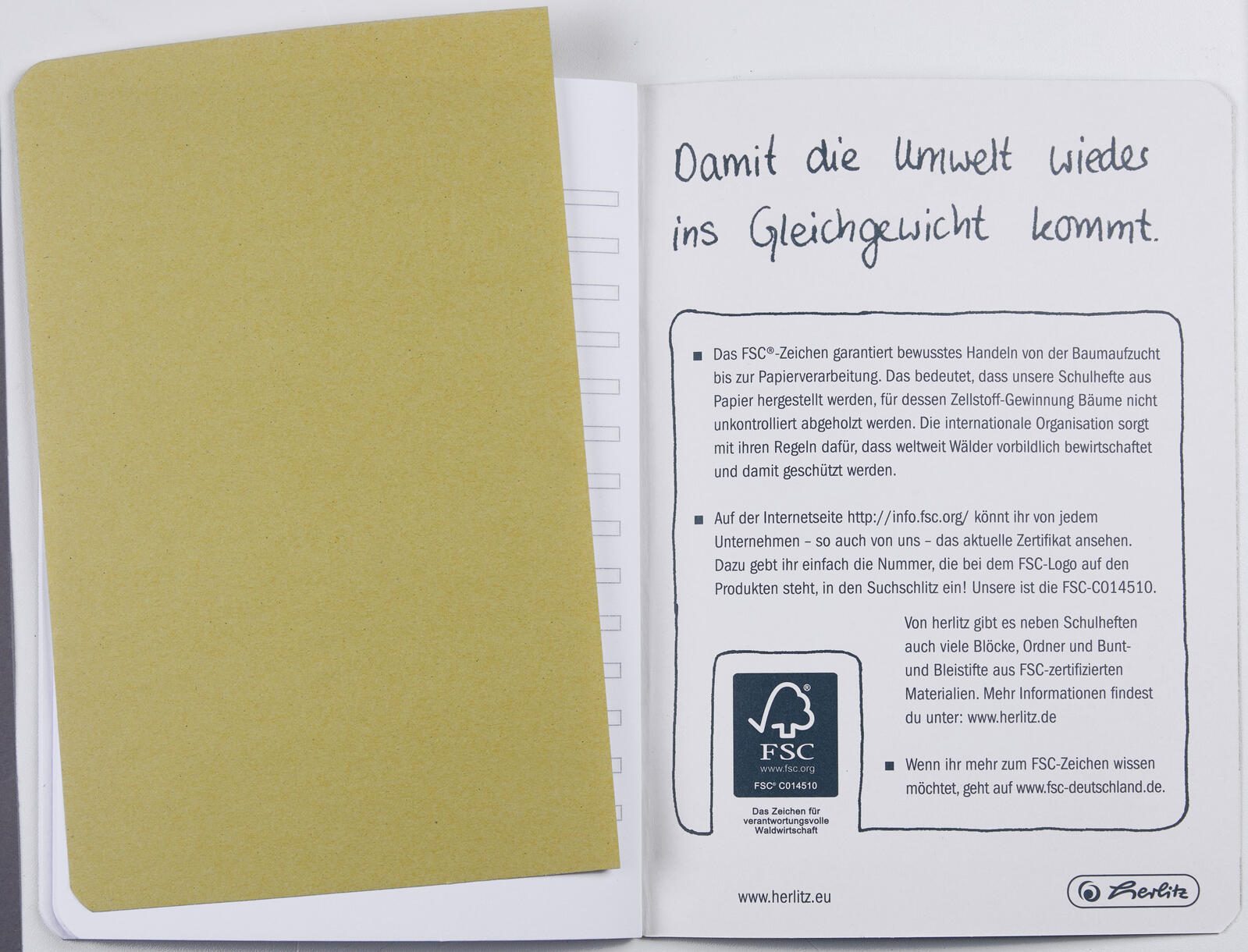 herlitz Schulheft liniert DIN A5 32 Blätter