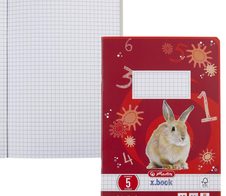 herlitz Schulheft x.book Lineatur 5 kariert DIN A5