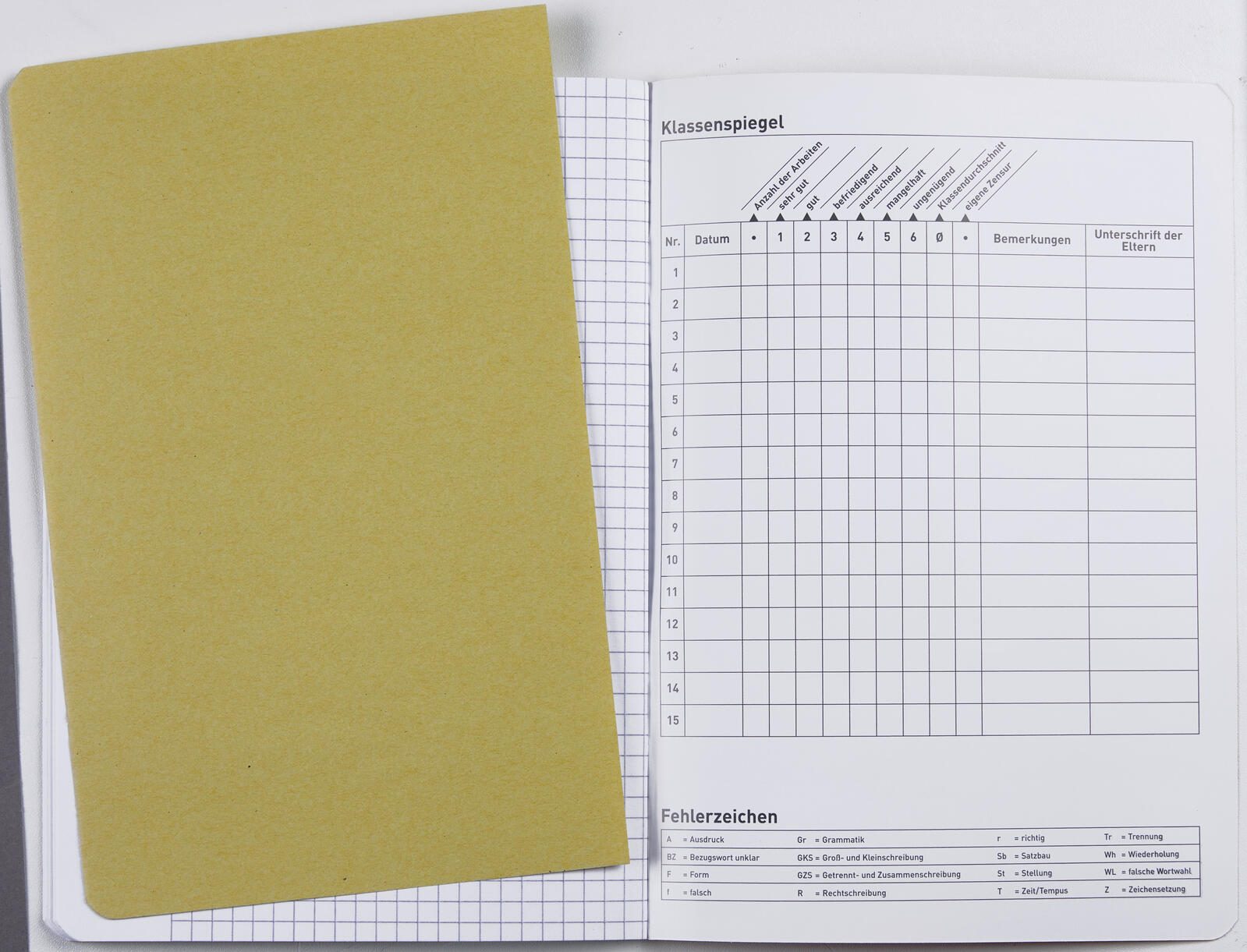 herlitz Schulheft kariert DIN A5 32 Blätter