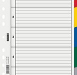 BRUNNEN Ordnerregister Vollformat blanko DIN A4