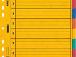 BRUNNEN Ordnerregister Vollformat blanko DIN A4