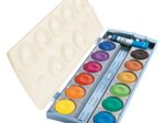Pelikan Wasserfarbkasten 12 Farben und 1 Tube Deckweiß