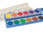 Pelikan Wasserfarbkasten 12 Farben und 1 Tube Deckweiß