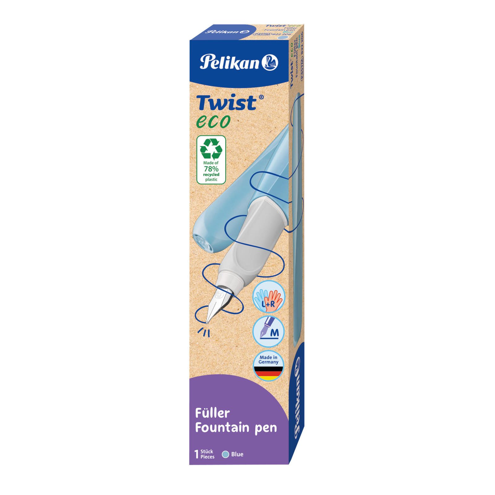 Pelikan Patronenfüller blau