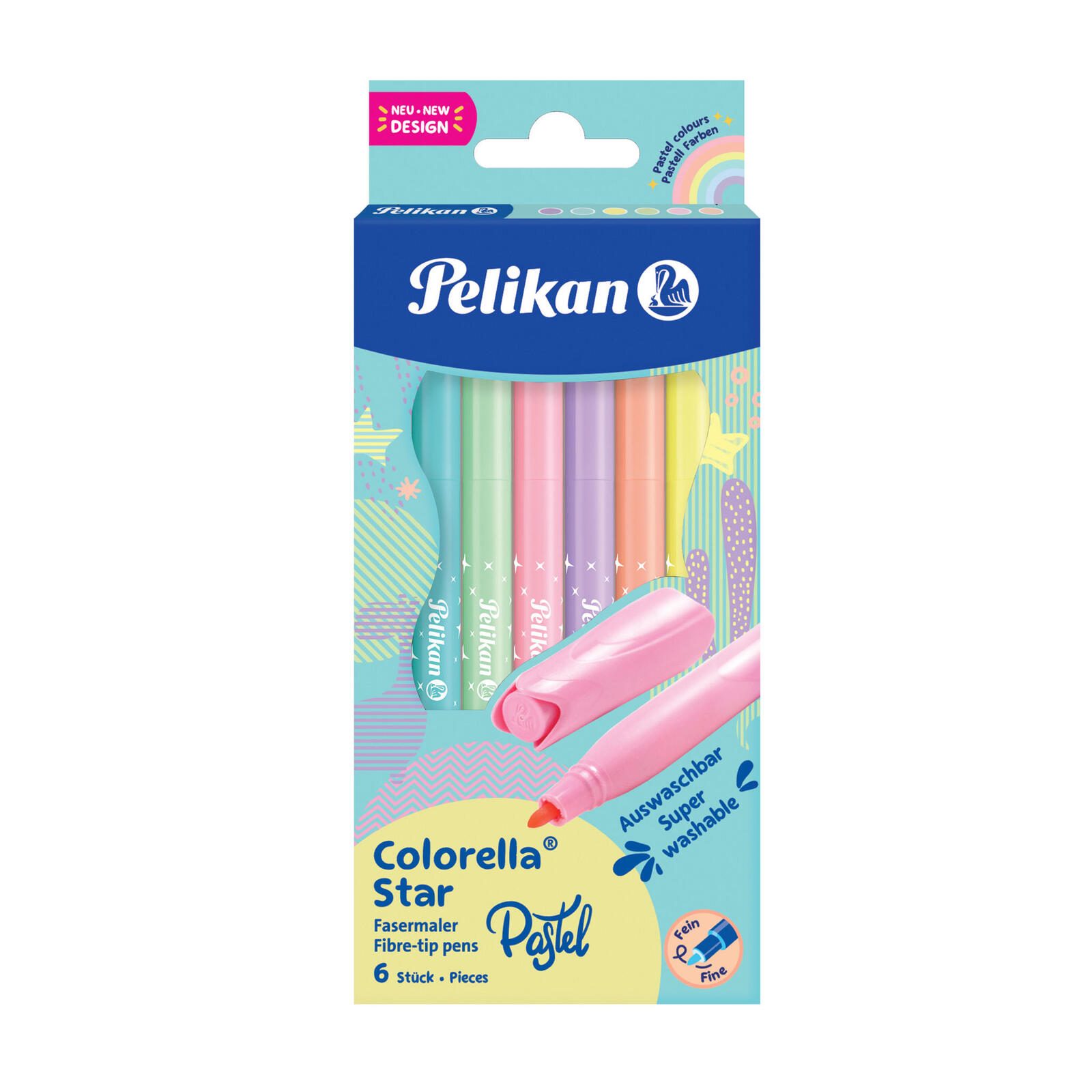 Pelikan Filzstifte Mehrfarbig 0.6 mm