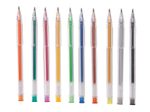 folia Glitter Gelschreiber-Set 1.0 mm, Schreibfarbe: Mehrfarbig