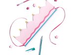 folia Glitter Gelschreiber-Set 1.0 mm, Schreibfarbe: Mehrfarbig