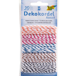 folia Dekokordeln Bakers Twine Klassisch farbsortiert