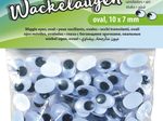 folia Wackelaugen weiß