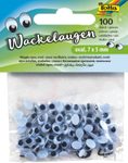 folia Wackelaugen weiß