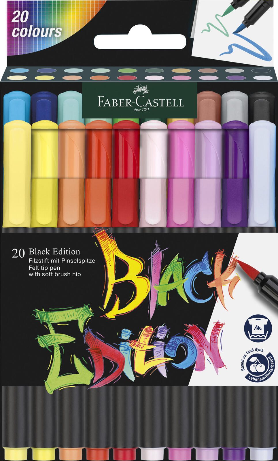 FABER-CASTELL Filzstifte Mehrfarbig 0.8 mm