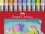 FABER-CASTELL Filzstifte Mehrfarbig 1.0 + 3.0 + 5.0 mm