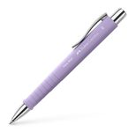 FABER-CASTELL Kugelschreiber POLY BALL Colous XB sweet lilac, Schreibfarbe: blau