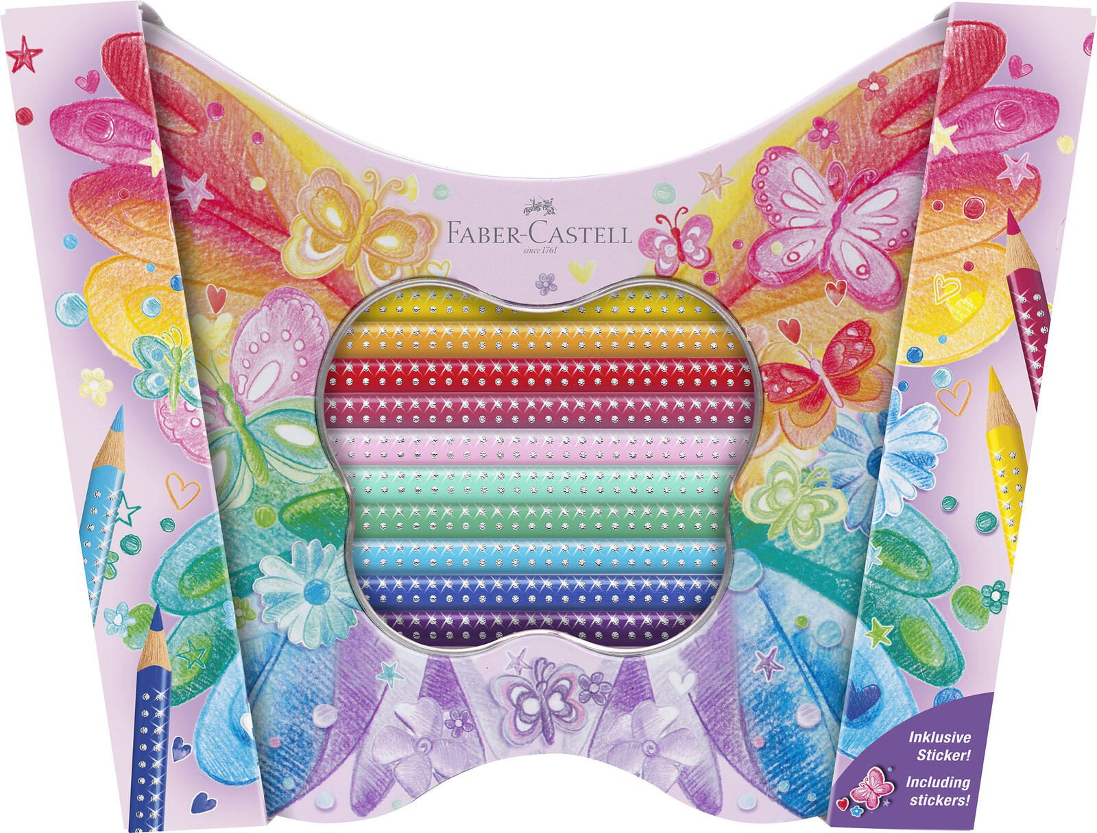 FABER-CASTELL Buntstifte Mehrfarbig