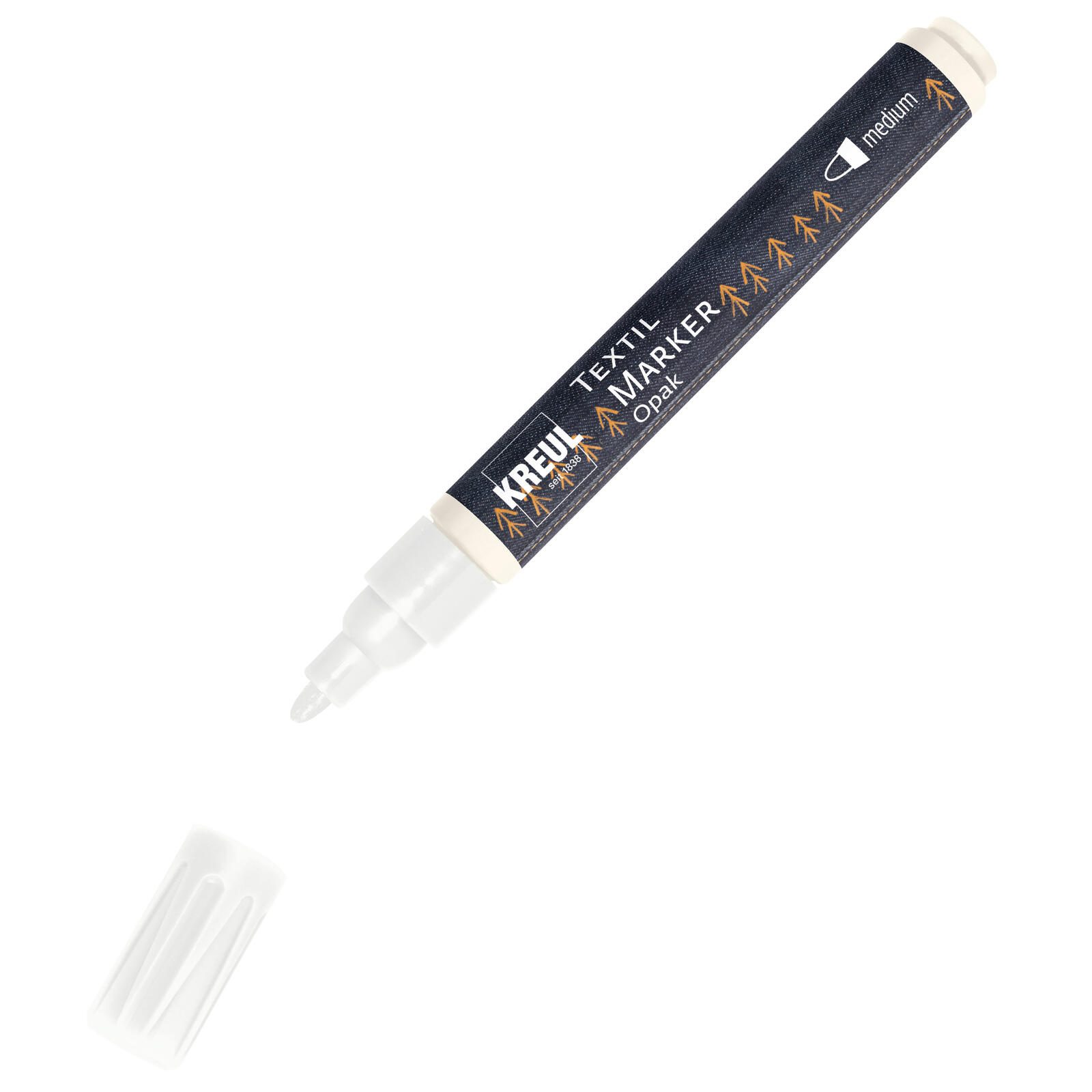 KREUL Textilmarker 2.0 - 4.0 mm Weiß