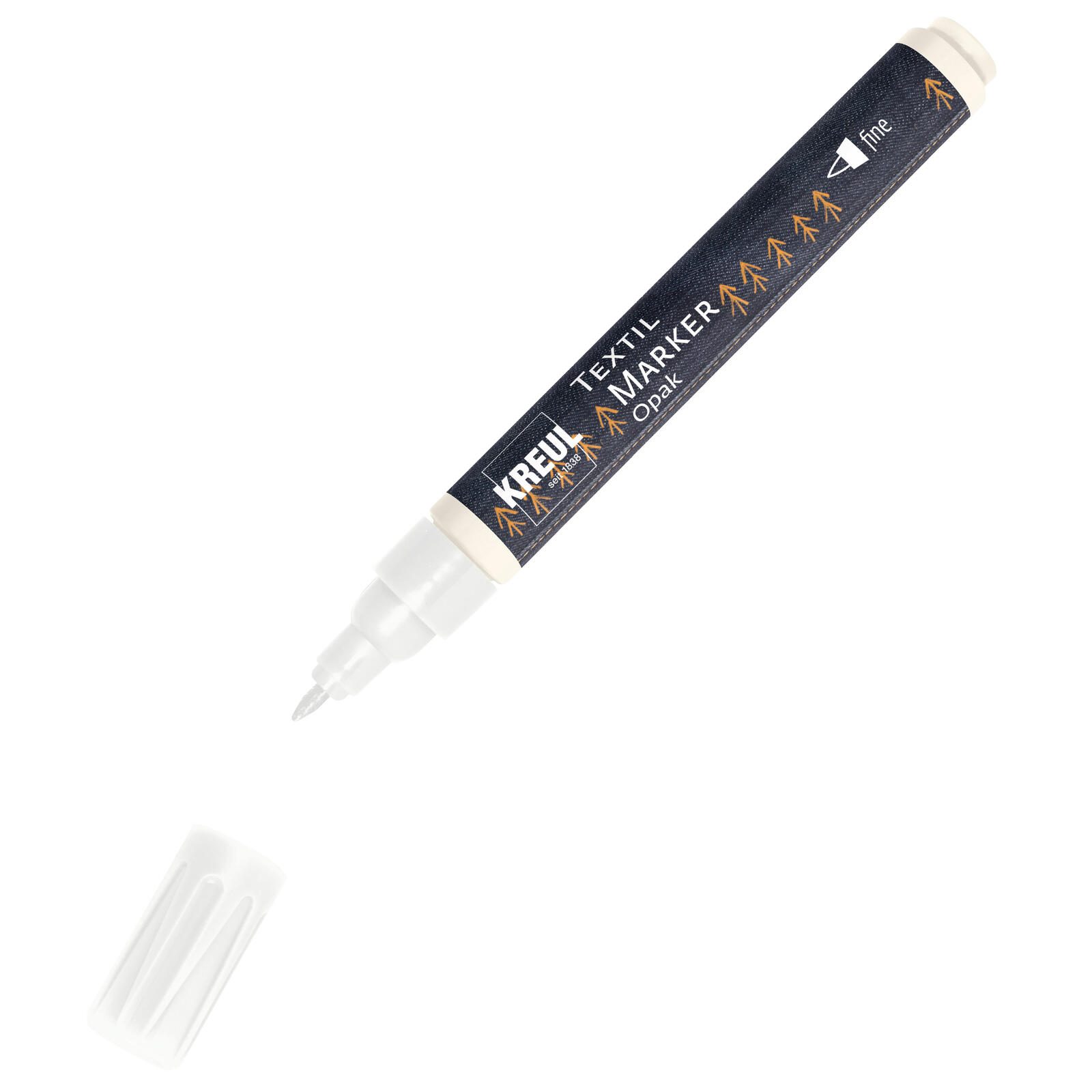 KREUL Textilmarker 1.0 - 2.0 mm Weiß