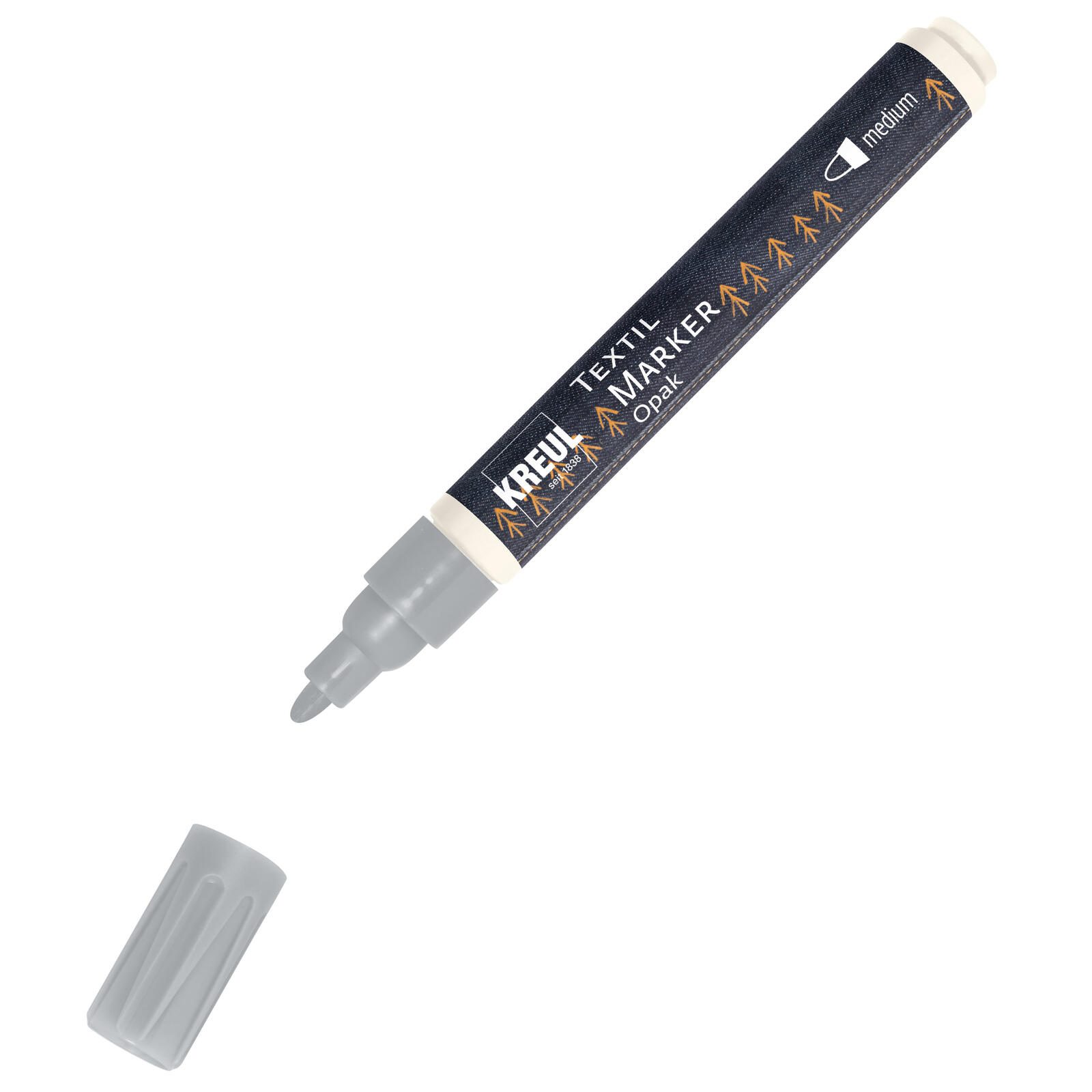 KREUL Textilmarker 2.0 - 4.0 mm Silber