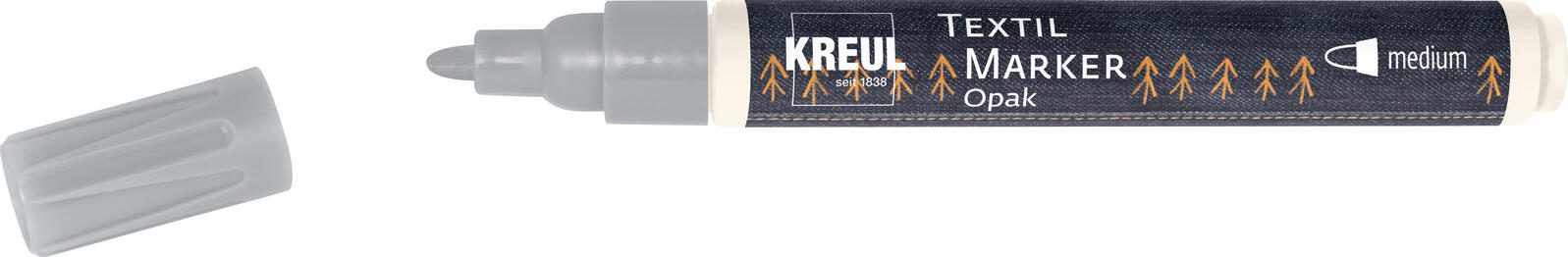 KREUL Textilmarker 2.0 - 4.0 mm Silber