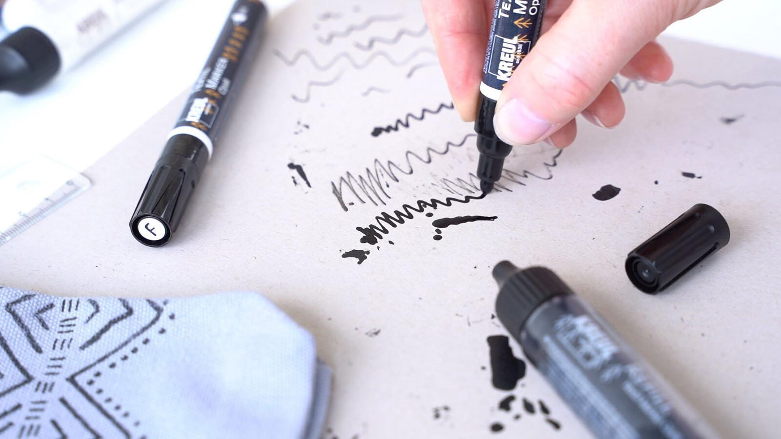KREUL Textilmarker 2.0 - 4.0 mm Silber