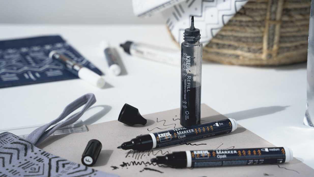KREUL Textilmarker 2.0 - 4.0 mm Silber