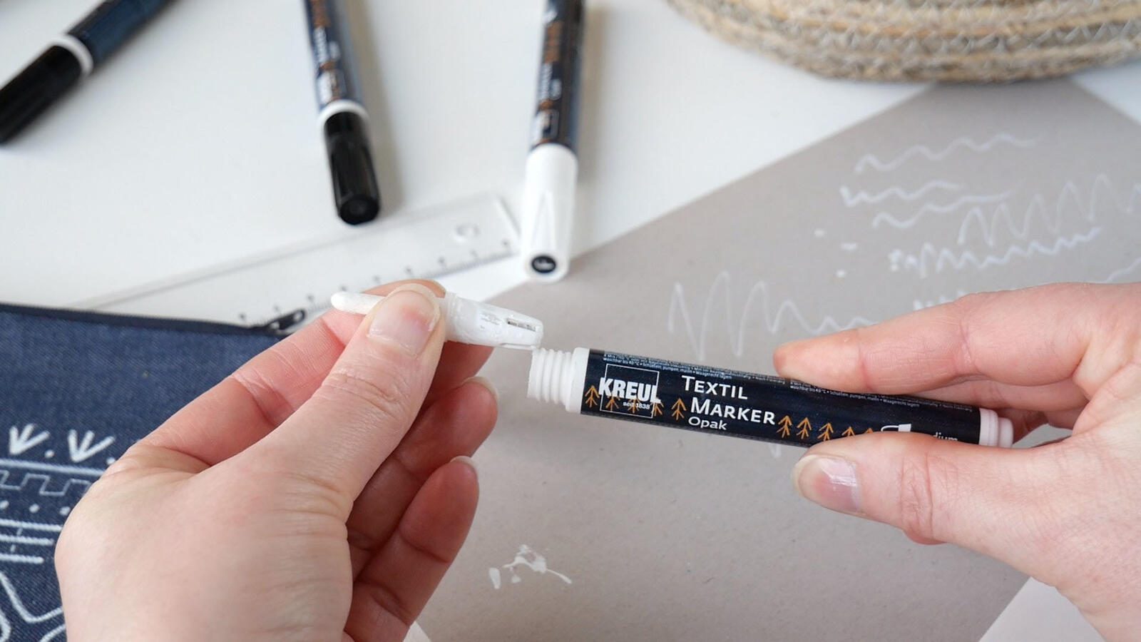 KREUL Textilmarker 2.0 - 4.0 mm Silber