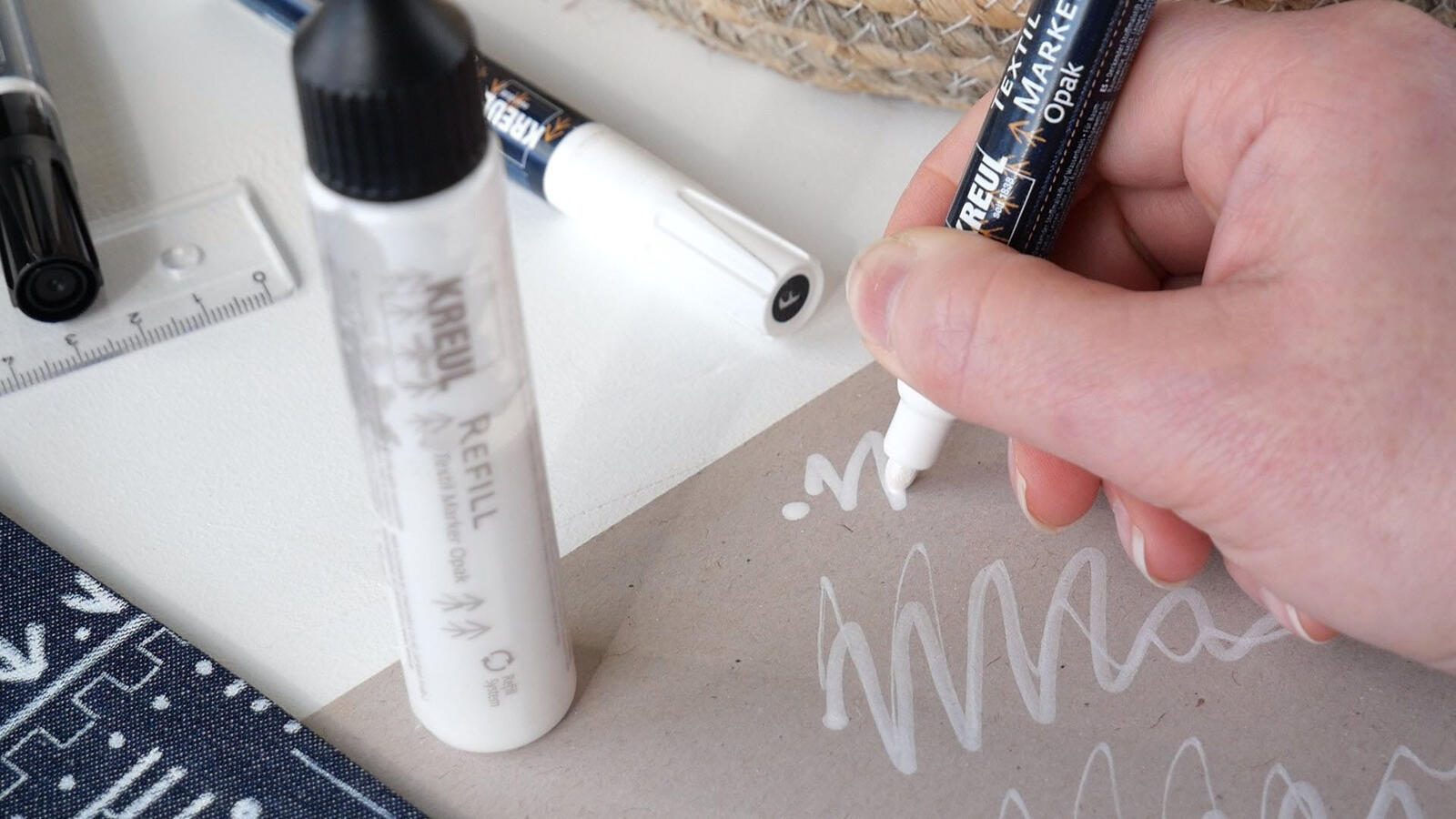 KREUL Textilmarker 2.0 - 4.0 mm Silber