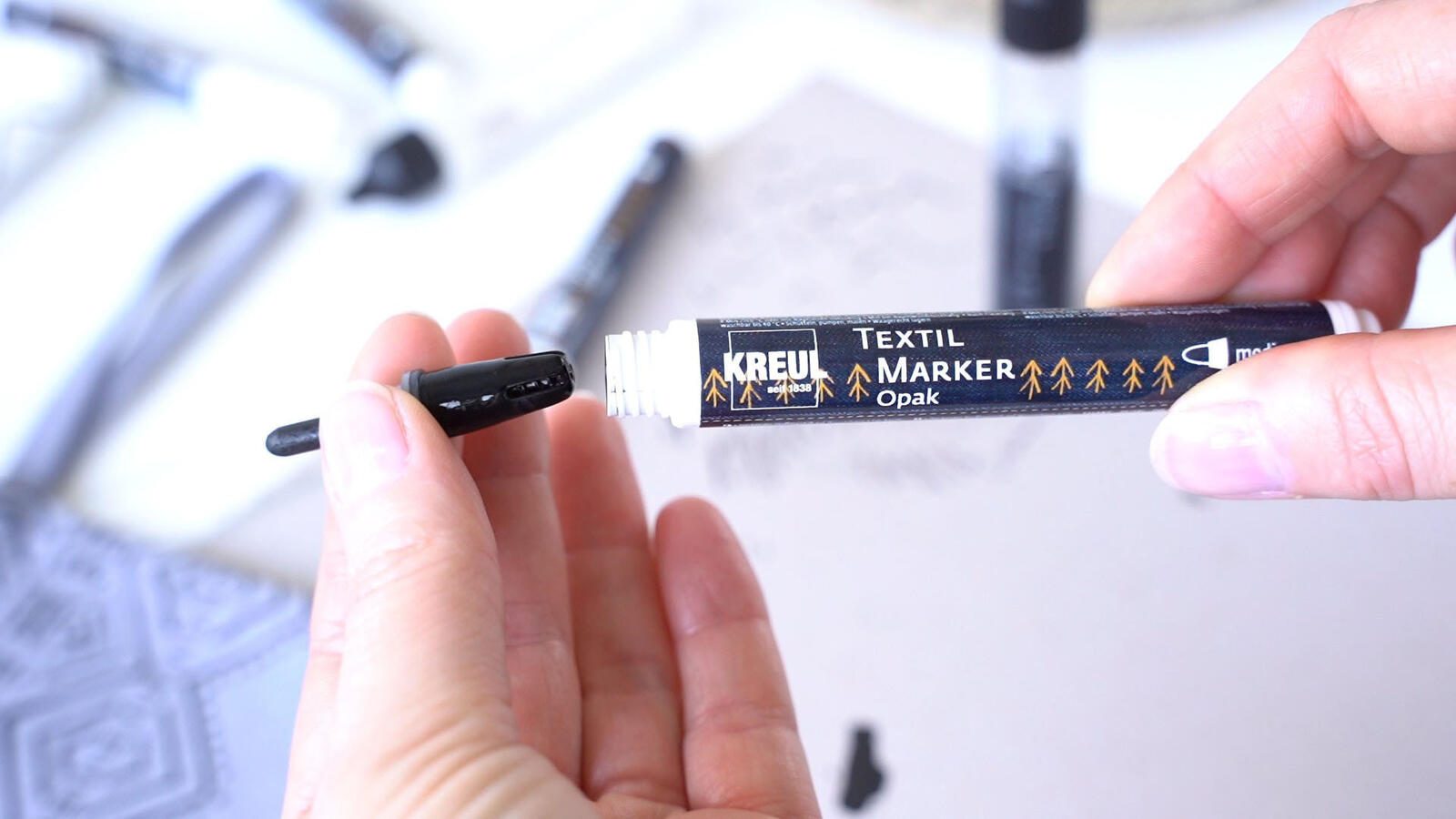 KREUL Textilmarker 2.0 - 4.0 mm Silber