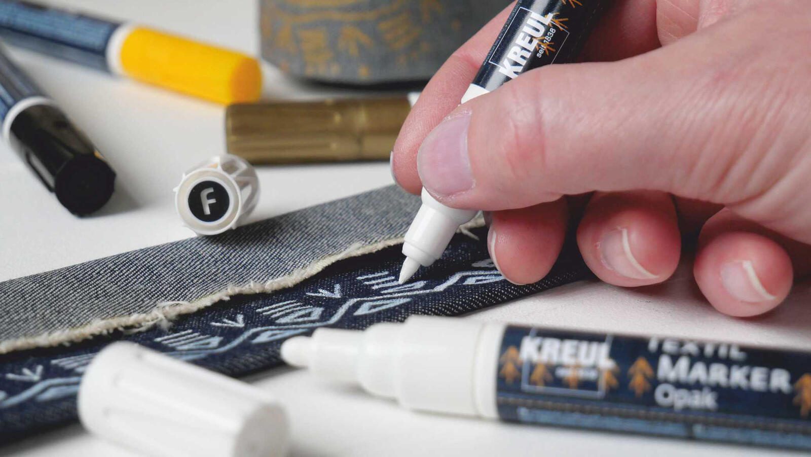 KREUL Textilmarker 2.0 - 4.0 mm Silber