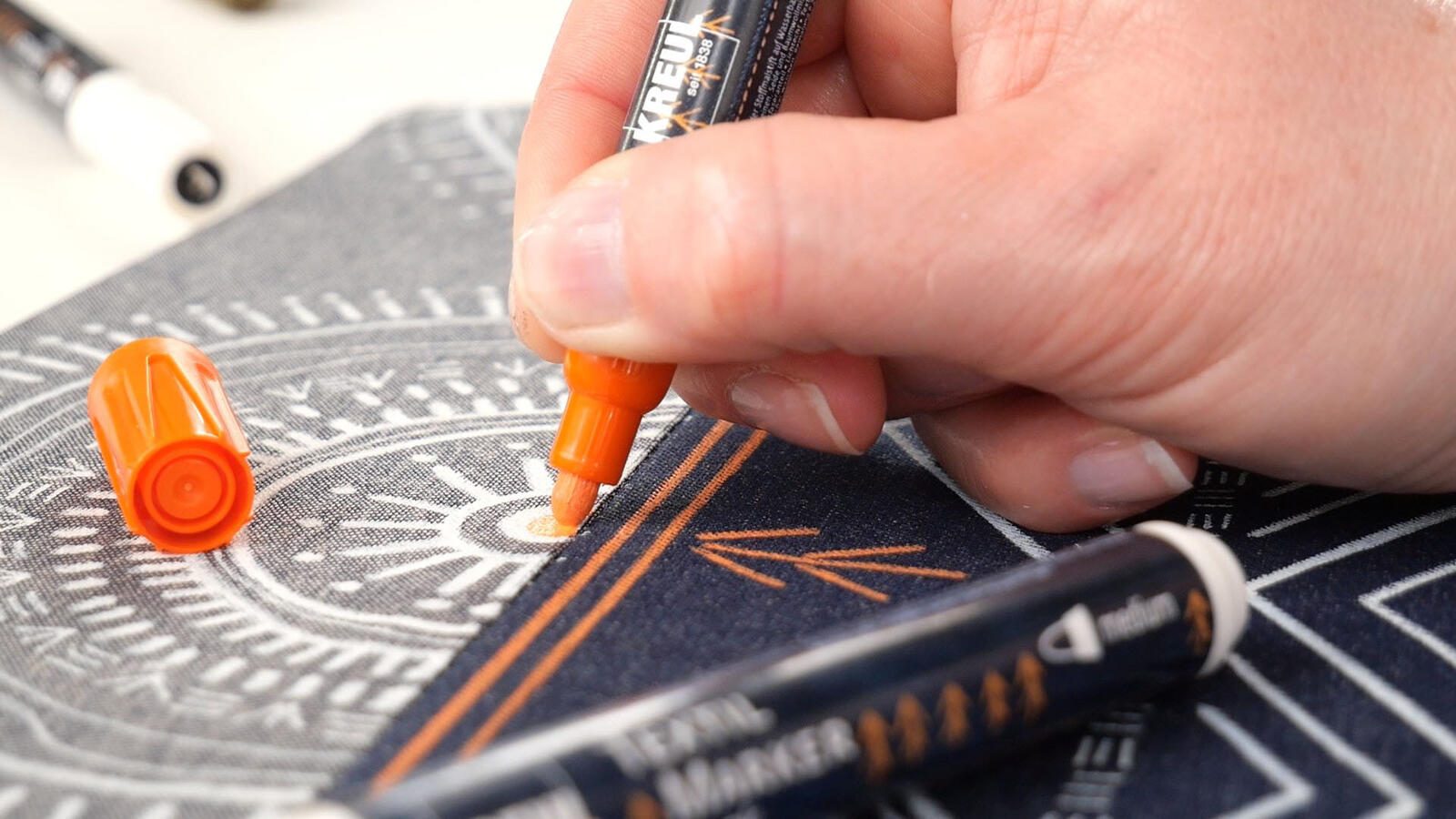 KREUL Textilmarker 2.0 - 4.0 mm Silber