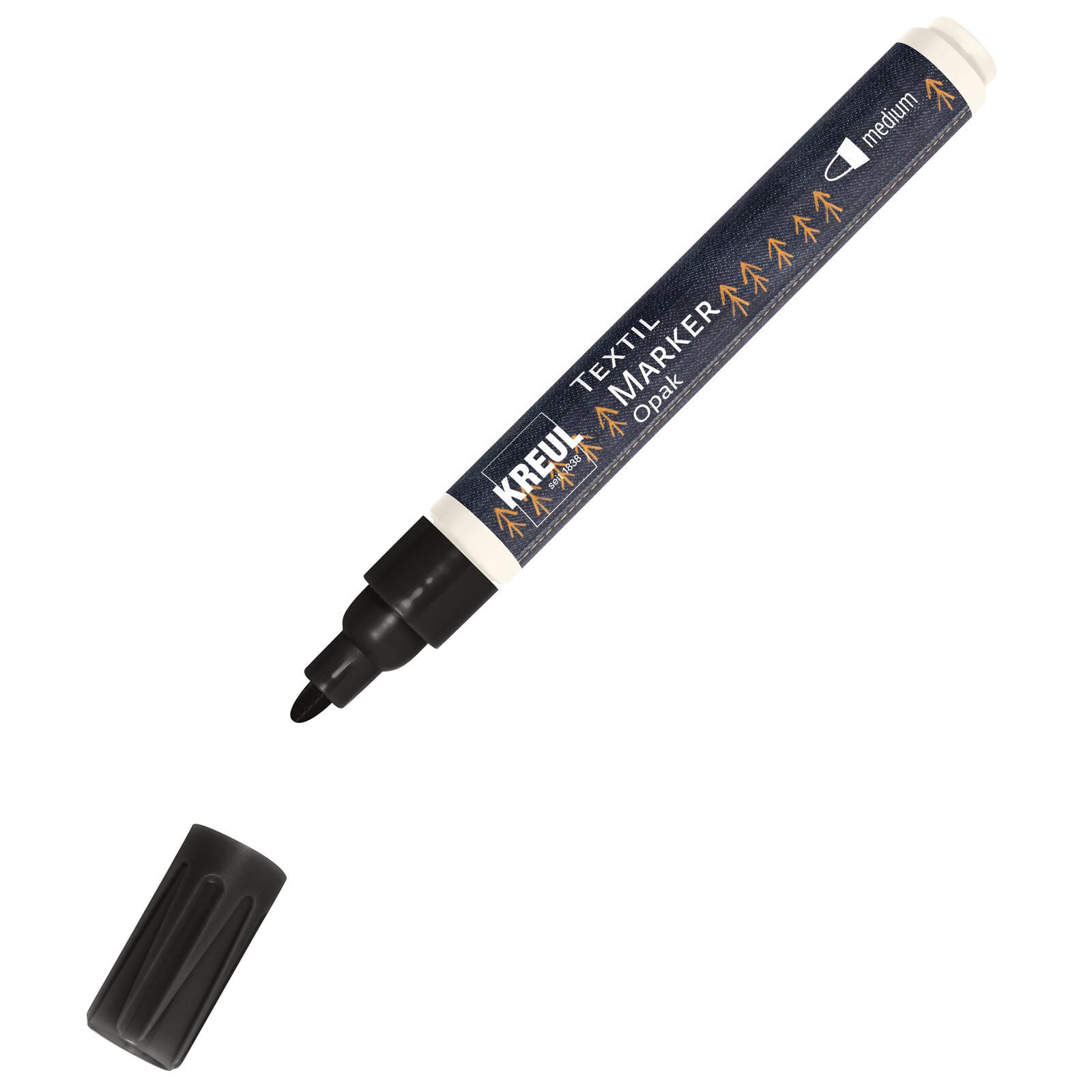 KREUL Textilmarker 2.0 - 4.0 mm Schwarz