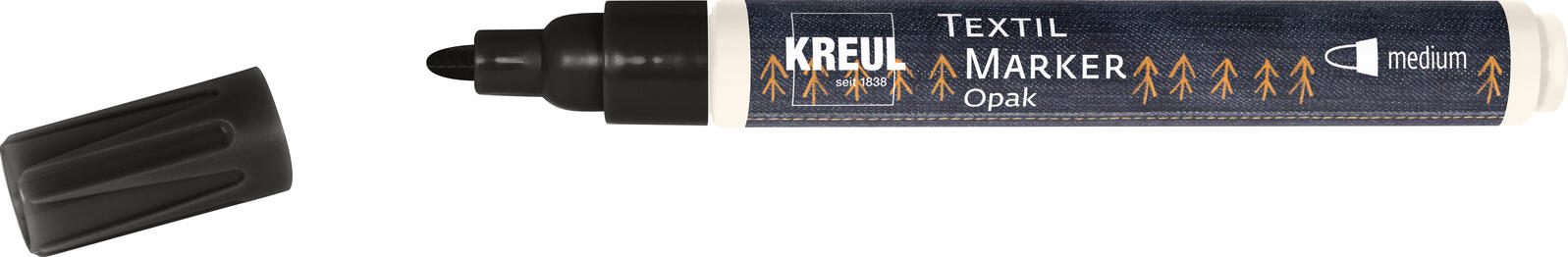 KREUL Textilmarker 2.0 - 4.0 mm Schwarz